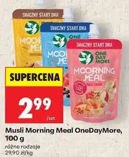 Biedronka Musli Morning Meal OneDayMore oferta