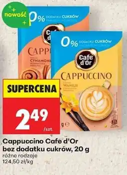 Biedronka Cappuccino Café d'Or bez dodatku cukrów oferta