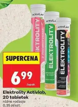 Biedronka Elektrolity Activlab oferta