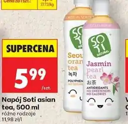 Biedronka Napój Soti asian tea oferta