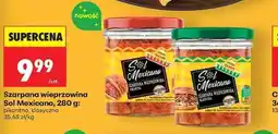 Biedronka Szarpана wieprzowina Sol Mexicano oferta