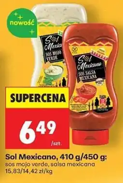 Biedronka Sol Mexicanosos mojo verde, salsa mexicana oferta
