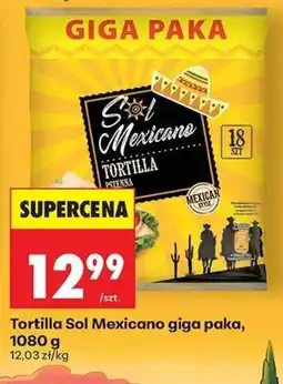 Biedronka Tortilla Sol Mexicano oferta