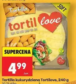 Biedronka Tortilla kukurydziana Tortilove oferta