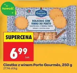 Biedronka Ciastka z winem Porto Gourmès oferta