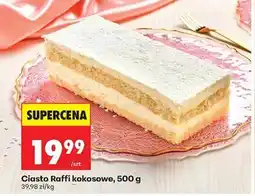 Biedronka Ciasto Raffi kokosowe oferta