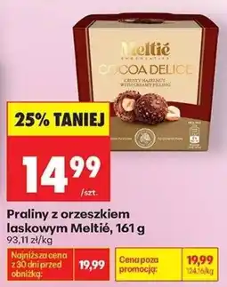 Biedronka Praliny z orzeszkiem laskowym Meltié oferta