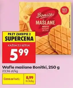 Biedronka Wafle maślone Bonitki oferta