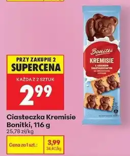 Biedronka Ciasteczka Kremisie Bonitki oferta