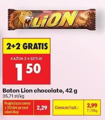 Biedronka Baton Lion chocolate oferta