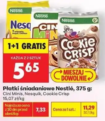 Biedronka Płatki śniadaniowe Nestlé oferta