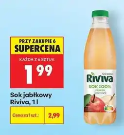 Biedronka Sok jabłkowy Riviva oferta