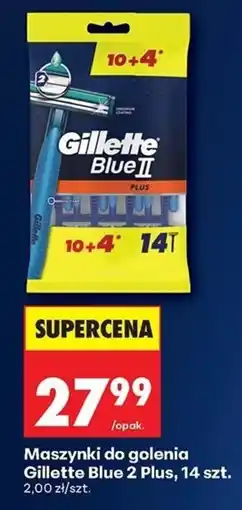 Biedronka Maszynki do golenia Gillette Blue 2 Plus oferta