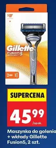 Biedronka Maszynka do golenia Gillette Fusion5 oferta
