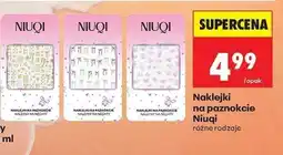 Biedronka Naklejki na paznokcie Niuqi oferta
