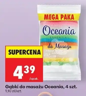 Biedronka Gąbki do masażu Oceania oferta