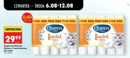 Biedronka Papier toaletowy Queen Limited edition oferta