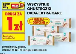 Biedronka Chusteczki Dada Extra Care oferta