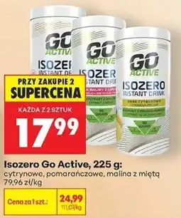 Biedronka Isozero Go Active oferta