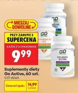 Biedronka Suplementy diety Go Active oferta