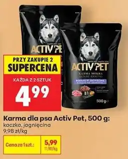 Biedronka Karma dla psa Activ Pet oferta