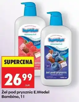 Biedronka Żel pod prysznic E.Wedel Bambino oferta