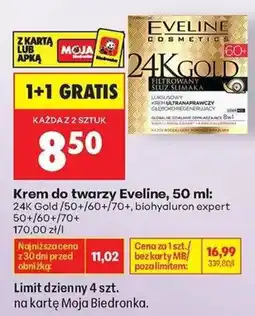 Biedronka Krem do twarzy Eveline oferta