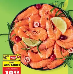 Biedronka Świeże krewetki oferta