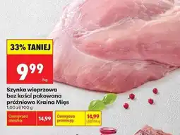 Biedronka Szyinka wieprzowa bez kości pakowana próżniowo Kraina Mięs oferta