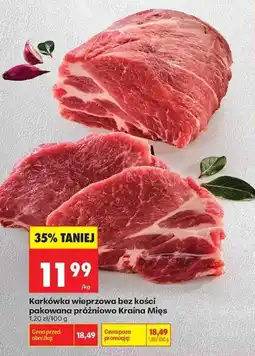 Biedronka Karkówka wieprzowa bez kości Kraina Mięs oferta