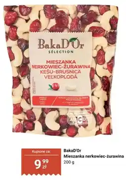 Biedronka Mieszanka nerkowiec-żurawina BakaD'Or oferta