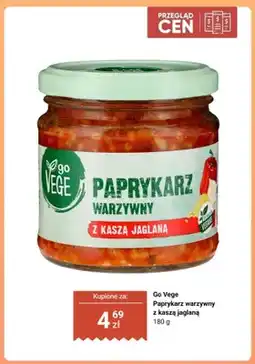 Biedronka Paprykarz warzywny z kaszą jaglaną Go Vege oferta