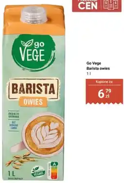 Biedronka Napój owsiany Go Vege Barista owies oferta