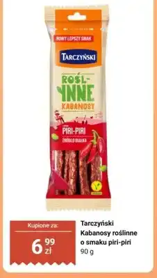 Biedronka Kabanosy roślinne o smaku piri-piri Tarczyński oferta