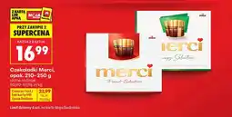 Biedronka Czekoladki Merci Crispy Selection oferta