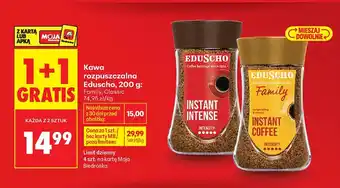 Biedronka Kawa rozpuszczalna Eduscho Instant Intense oferta