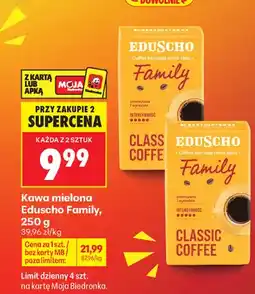 Biedronka Kawa mielona Eduscho Family oferta