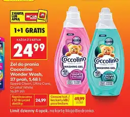 Biedronka Żel do prania Coccolino Wonder Wash Ultra Care oferta