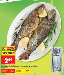 Biedronka Świeży pstrąg tęczowy patroszony Marinero oferta