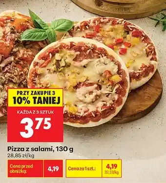 Biedronka Pizza z salami oferta
