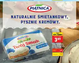Biedronka Serek kanapkowy śmietankowy Twój Smak Piątnica naturalny oferta
