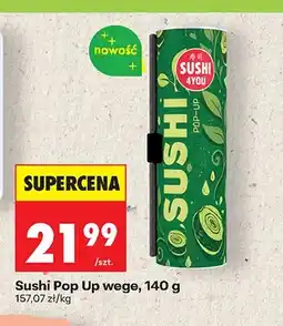 Biedronka Sushi Pop Up wege oferta