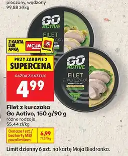 Biedronka Filet z piersi kurczaka Go Active oferta