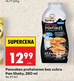 Biedronka Pancakes proteinowe bez cukru Pan Shaky oferta