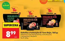 Biedronka Sałatka z tuńczykiem z soczewicą i zbożami El Toro Rojo oferta