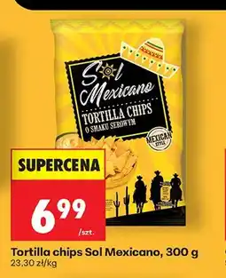 Biedronka Tortilla chips o smaku serowym Sol Mexicano oferta