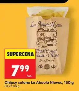 Biedronka Chipsy solone La Abuela Nieves oferta