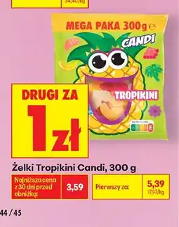 Biedronka Żelki Tropikini Candi oferta
