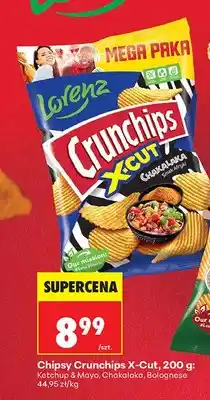 Biedronka Chipsy Lorenz Crunchips X-Cut Chakalaka oferta