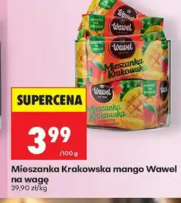 Biedronka Mieszanka Krakowska mango Wawel na wagę oferta